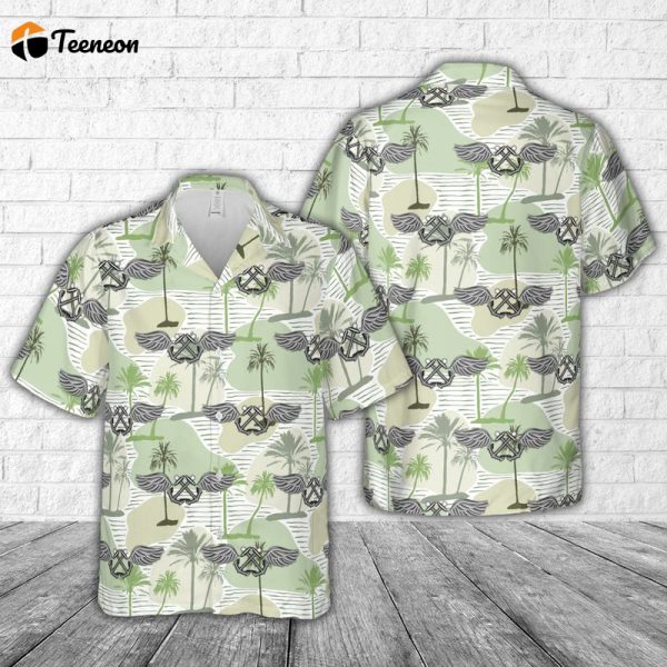 US Navy Aviation boatswain’s mate Hawaiian Shirt Gift for Dad Father Days