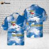 US Navy Blue Angels Wings Over South Texas Air Show Hawaiian Shirt Gift for Dad Father Days