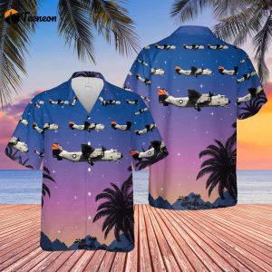 US Navy C-2A Greyhound VRC-40 Rawhides Hawaiian Shirt Gift for Dad Father Days