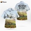 US Navy Carrier Airborne Early Warning Squadron 120 (VAW-120) Greyhawks E-2 Hawkeye Hawaiian Shirt Gift for Dad Father Days