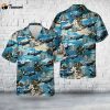 US Navy Chance Vought F4U-4 Corsair Of VF-192 Hawaiian Shirt Gift for Dad Father Days