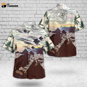 US Navy F/A-18E Super Hornet Of VFA-14 “Tophatters” Hawaiian Shirt Gift for Dad Father Days