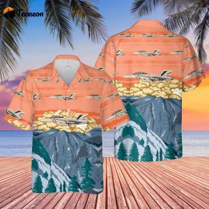 US Navy FA-18F Super Hornet Of VFA-2 Bounty Hunters Hawaiian Shirt Gift for Dad Father Days