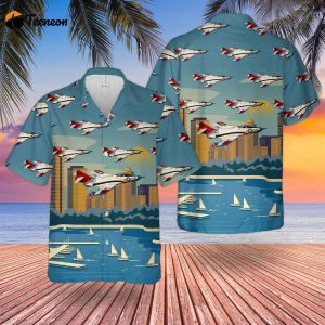 US Navy Grumman F9F-8 Cougar Hawaiian Shirt Gift for Dad Father Days