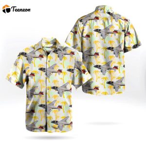 US Navy Historical Aircraft Northrop Grumman EA-6B Prowler Hawaiian Shirt Gift for Dad Father Days