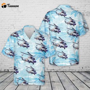 US Navy Kaman SH-2G Super Seasprite Hawaiian Shirt Gift for Dad Father Days