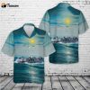 US Navy Landing Craft Air Cushion LCAC-50 Hawaiian Shirt Gift for Dad Father Days