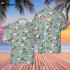 US Navy Lockheed S-3 Viking Of VS-32 “Maulers” Hawaiian Shirt Gift for Dad Father Days