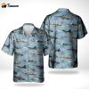 US Navy Northrop F-5N Tiger II Hawaiian Shirt Gift for Dad Father Days