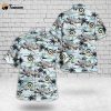 US Navy Northrop Grumman E-2C Hawkeye Of Airborne Command and Control Squadron 123 (VAW-123) “Screwtops” Hawaiian Shirt Gift for Dad Father Days