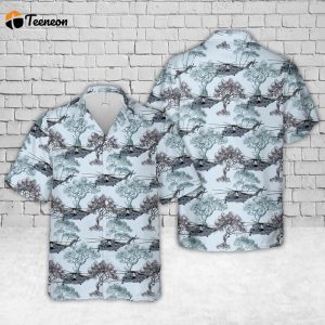 US Navy Sikorsky CH-53E Super Stallion (MH-53E Sea Dragon) Of HM-12(2nd) Sea Dragons Hawaiian Shirt Gift for Dad Father Days