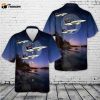 US Navy Strike Fighter Squadron 11 (VFA-11) F A-18Fs Hawaiian Shirt Gift for Dad Father Days