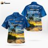 US Navy Strike Fighter Squadron 192 (VFA-192) Golden Dragons F/A-18E Super Hornet Hawaiian Shirt Gift for Dad Father Days