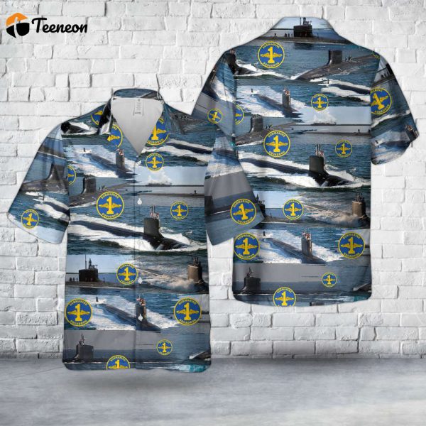 US Navy Submarine Squadron 1 Hawaiian Shirt Gift for Dad – Celebrate Father s Day with SUBRON 1