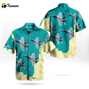 US Navy Sun ‘n Fun Boeing F/A-18F Super Hornet Hawaiian Shirt Gift for Dad Father Days