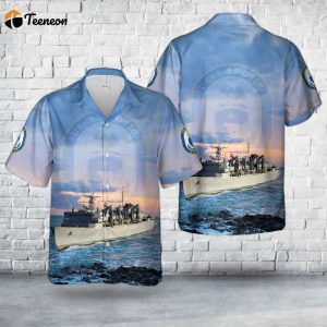 US Navy USNS Arctic (T-AOE-8) Hawaiian Shirt Gift for Dad Father Days