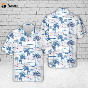 US Navy USNS Mercy (T-AH-19) Hawaiian Shirt Gift for Dad Father Days