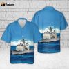 US Navy USS Cape St. George (CG-71) Hawaiian Shirt Gift for Dad Father Days