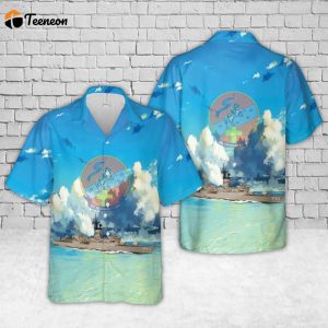 US Navy USS Capodanno (FF-1093) Hawaiian Shirt Gift for Dad Father Days