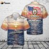 US Navy USS Montgomery (LCS-8) Independence-class littoral combat ship Hawaiian Shirt Gift for Dad Father Days