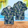 US Navy USS Mustin (DDG-89) Arleigh Burke-class Destroyer Hawaiian Shirt Gift for Dad Father Days