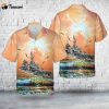 US Navy USS Robert H. McCard (DD-822) Gearing-class destroyer Hawaiian Shirt Gift for Dad Father Days