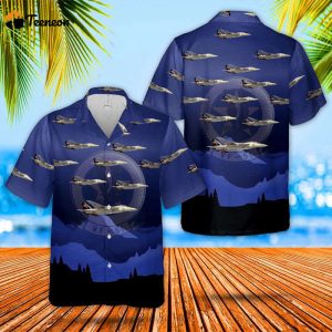 US Navy VF-51 F-14A Hawaiian Shirt Gift for Dad Father Days