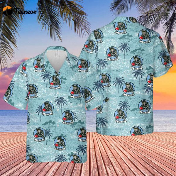 US Navy VRC-50 Hawaiian Shirt Gift for Dad Father Days