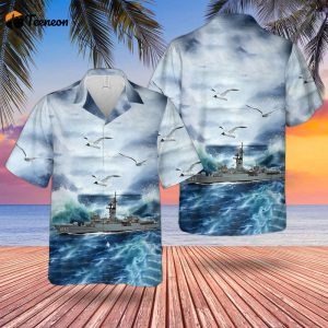 USS Reasoner (FF 1063) U.S Navy Ship Reunions Hawaiian Shirt Gift for Dad Father Days