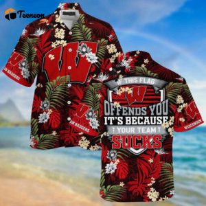 Wisconsin Badgers Hawaii Shirt