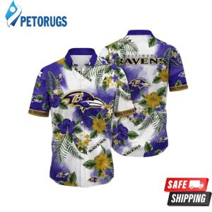 Aloha Summer Baltimore Ravens NFL Customized Hawaiian Shirt