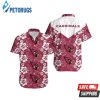 Arizona Cardinals Flowers Shorts Summer Hawaiian Shirt