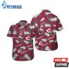 Arizona Cardinals Tropical Elegance Short Sleeve Hawaiian Shirt