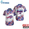 Buffalo Bills Hibiscus Flowers Pattern On White Theme Hawaiian Shirt