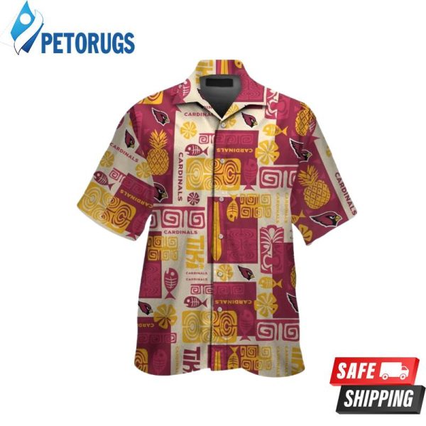 Cardinals Arizona Short Sleeve Hawaiian Shirt