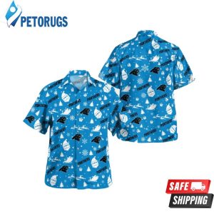 Carolina Panthers NFL Christmas Hawaiian Shirt