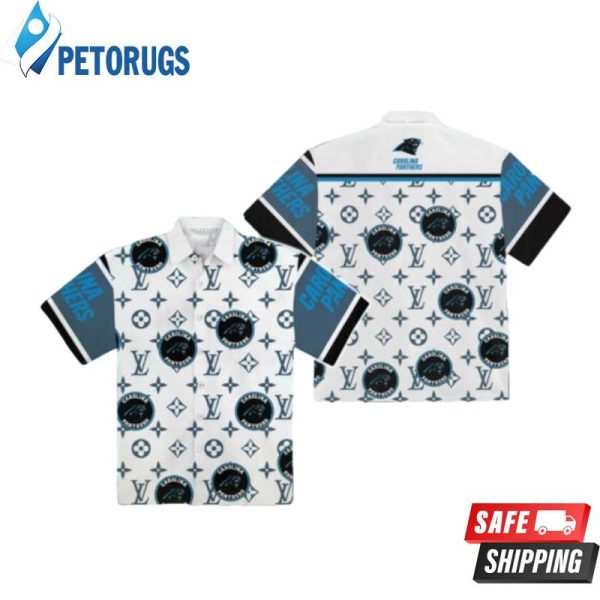 Carolina Panthers Symbol Luxury Hawaiian Shirt