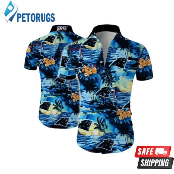 Carolina panthers Summer Short Sleeve Hawaiian Shirt