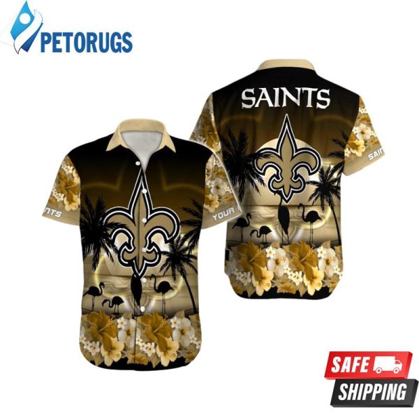 Celebrate New Orleans Saints in Hawaiian Custom Hawaiian Shirt