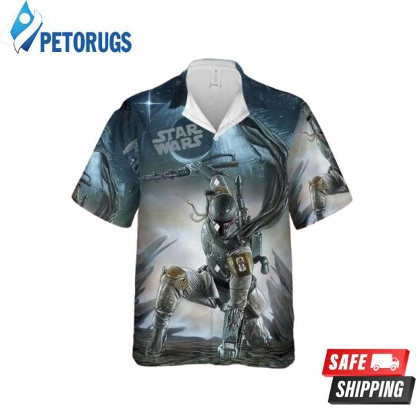 Cheap Boba Fett Star Wars Hawaiian Shirt