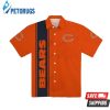 Chicago Bears Button Up Hawaiian Shirt