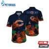 Chicago Bears NFL Flower Hawaiian Shirt