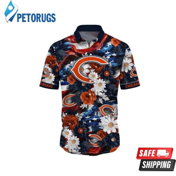 Chicago Bears NFL Independence Day Summer Football Hawaiian Shirt