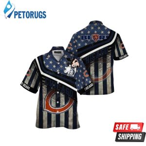 Chicago Bears NFL Mickey Mouse Hawaiian Shirt