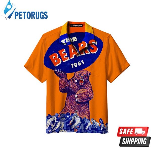 Chicago Bears The Bears 1961 Hawaiian Shirt