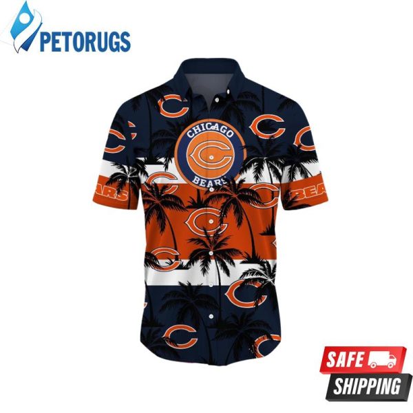 Chicago Bears Tropical Palm Tree Trending Summer Aloha Hawaiian Shirt