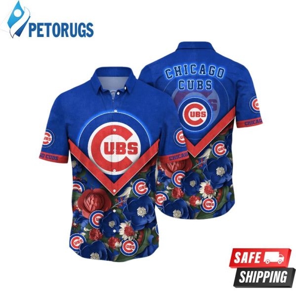 Chicago Cubs MLB Custom Fireflies Aloha Hawaiian Shirt