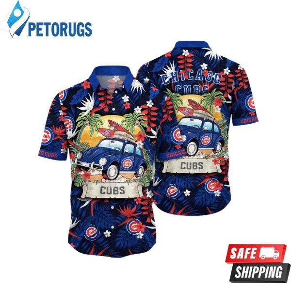 Chicago Cubs MLB Fresh Mowed Lawnstime Hawaiian Shirt