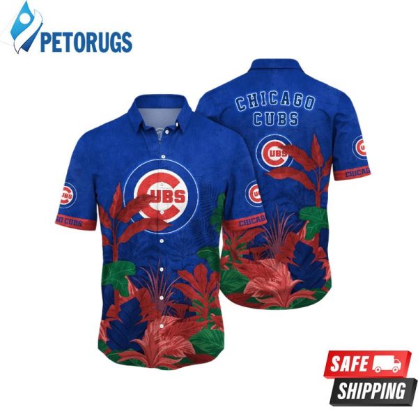 Chicago Cubs MLB Lush Greenery Aloha Hawaiian Shirt