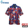 Chicago Cubs Short Sleeve Button Up Tropical Hawaiian Shirt